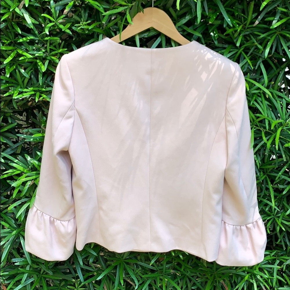 Zara Basic Pink Bell Sleeve Jacket - image 6